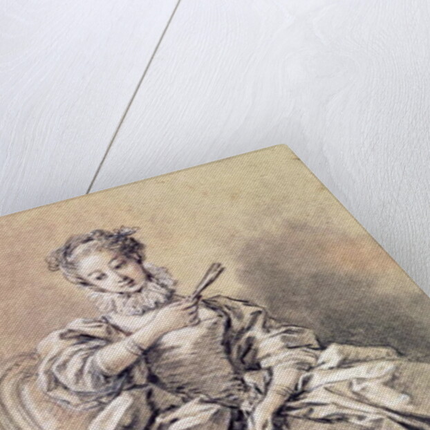 Woman in Spanish Costume by Francois Boucher