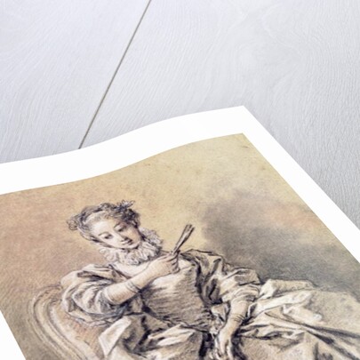 Woman in Spanish Costume by Francois Boucher