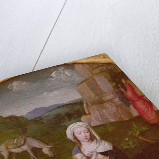 The Rest on the Flight into Egypt by Gerard David