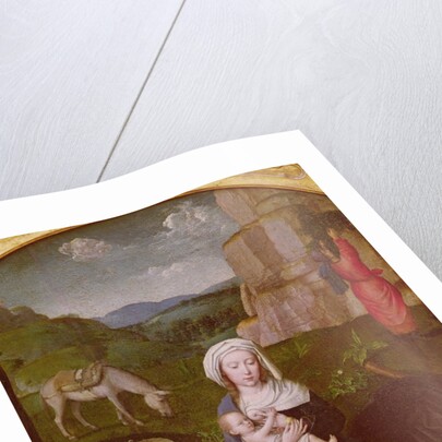 The Rest on the Flight into Egypt by Gerard David