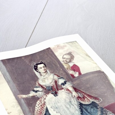 Mademoiselle Contat in the Role of Suzanne in 'The Marriage of Figaro' by French School