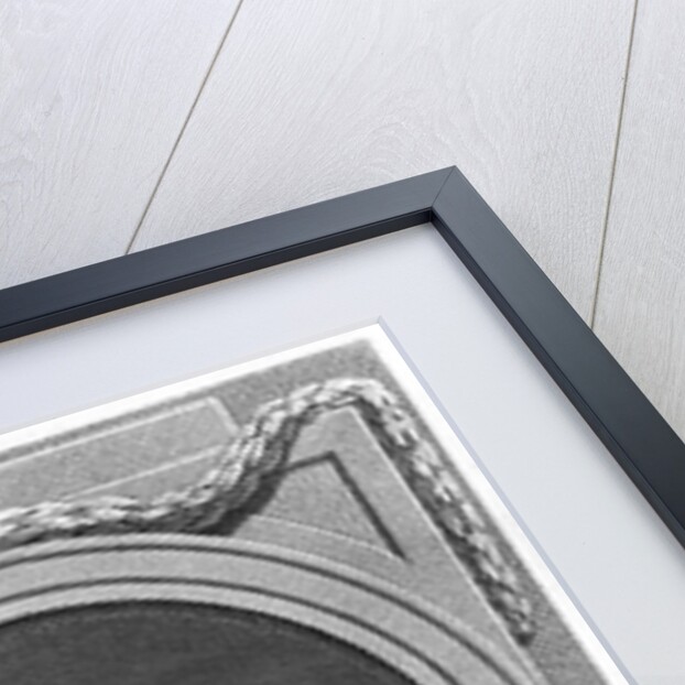 Portrait of Gotthold Ephraim Lessing engraved by Johann Friedrich Bause 1772 by Anton Graff