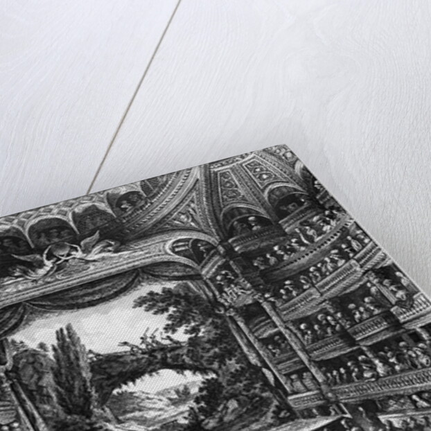 Second view of the Theatre de la Republique, plate 83 from volume IV of 'Voyage de France' by Francois Denis Nee