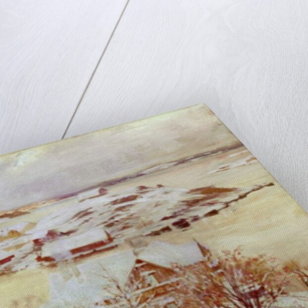 A December Day c.1893 by Albert Gustaf Aristides Edelfelt