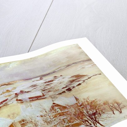 A December Day c.1893 by Albert Gustaf Aristides Edelfelt