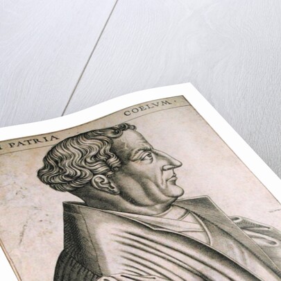 Martin Bucer at the age of 53 by Rene Boyvin