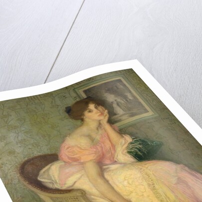 Portrait of a Young Girl, 1906 by Edmond-Francois Aman-Jean