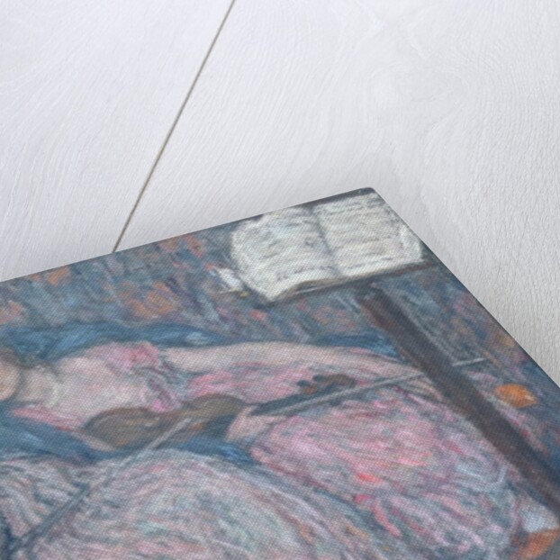 The Two Violinists by Edmond-Francois Aman-Jean