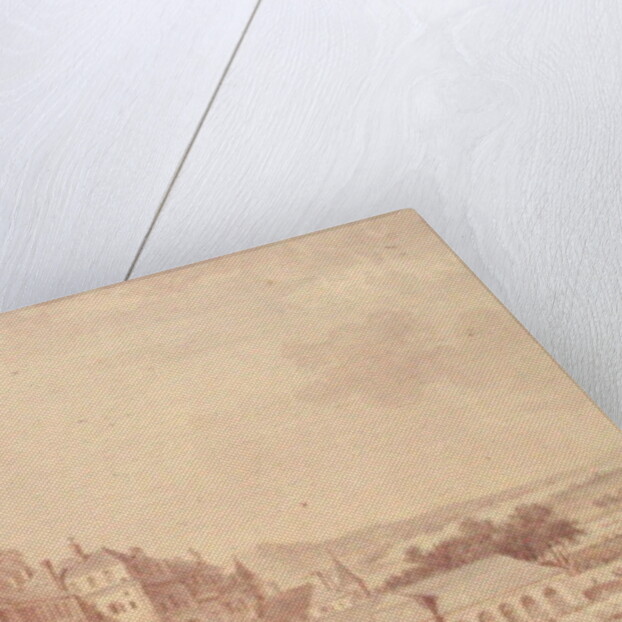 Chateau de La Roche-Guyon by Louis-Nicolas de Lespinasse