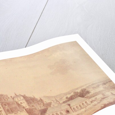 Chateau de La Roche-Guyon by Louis-Nicolas de Lespinasse