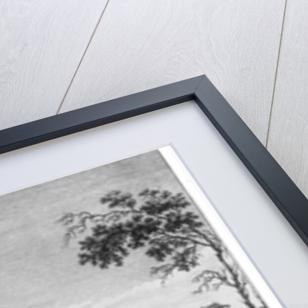 View of Cluny Abbey by Jean-Baptiste Lallemand