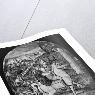 Hunting, portrait presumed to be Henri II and Diane de Poitiers by Leonard Limosin