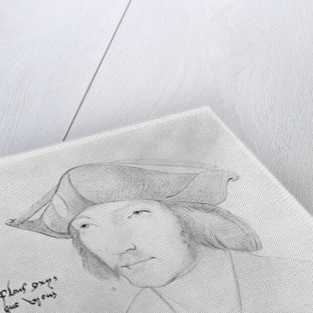 Charles de Bourbon 16th century by Jean Clouet