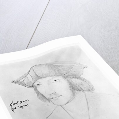 Charles de Bourbon 16th century by Jean Clouet