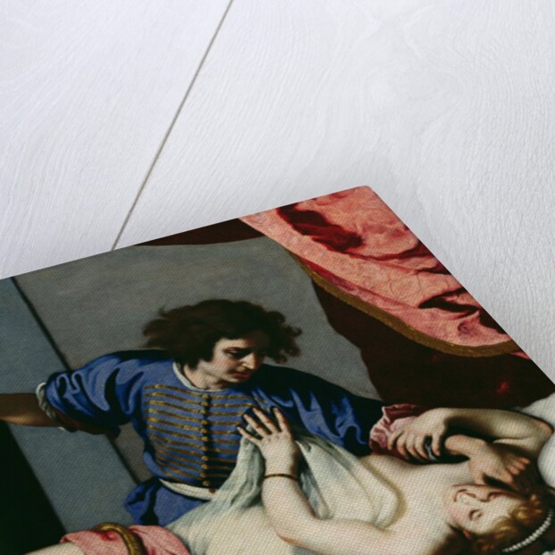 Tarquin and Lucretia by Felice Ficherelli