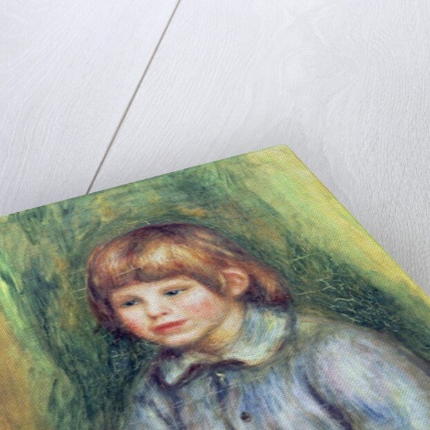 Seated Portrait of Claude Renoir 1905-08 by Pierre Auguste Renoir