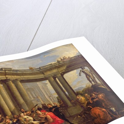 Concert in a Circular Gallery, c.1718-19 by Giovanni Paolo Pannini or Panini