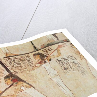 Two Musicians by Egyptian 18th Dynasty