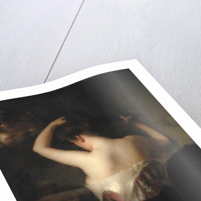 Woman Arranging her Hair, 1903 by Etienne Tournes