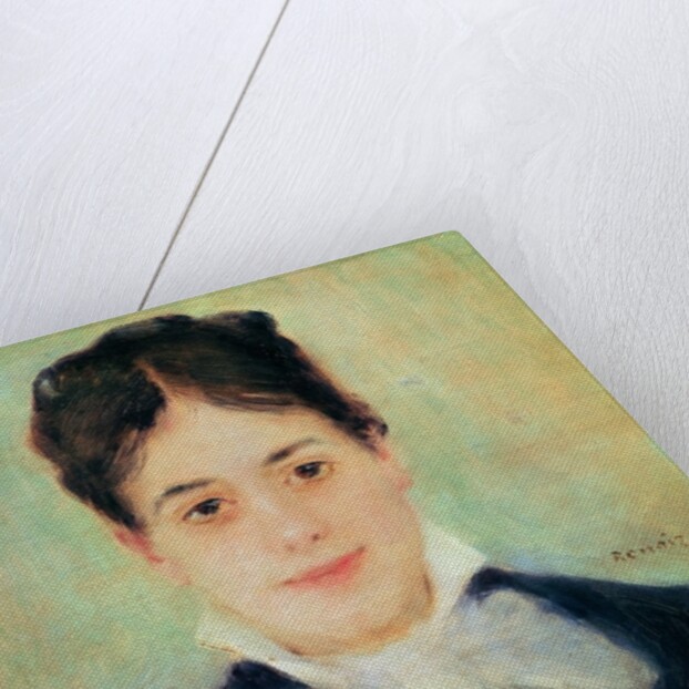 Woman Smiling, 1875 by Pierre Auguste Renoir