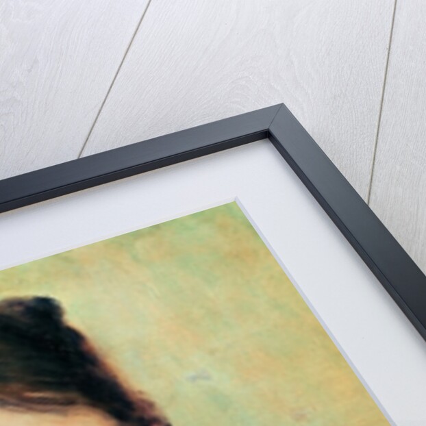 Woman Smiling, 1875 by Pierre Auguste Renoir