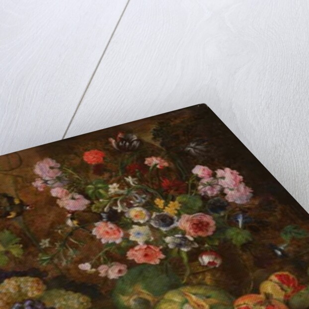 Still Life of Fruits and Flowers by Italian School