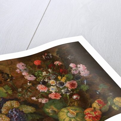 Still Life of Fruits and Flowers by Italian School