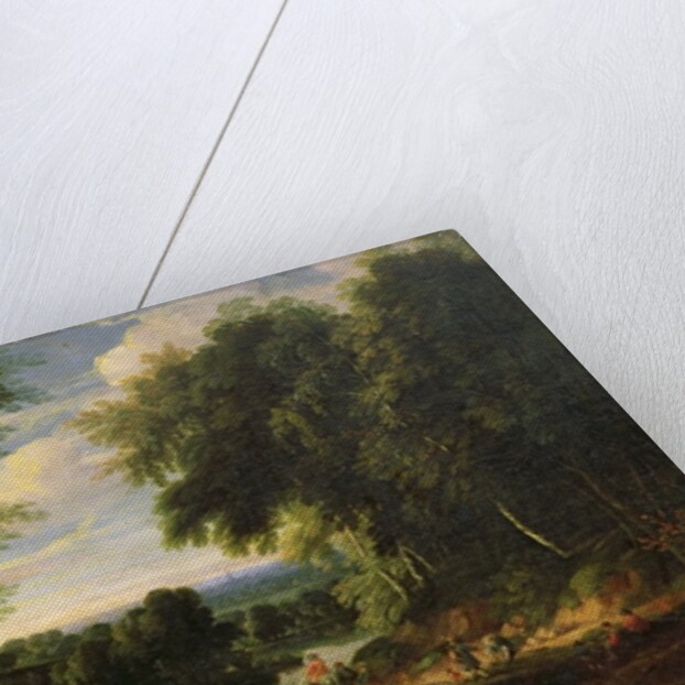 The Road to Boitsfort from Auderghem and the Ten Reuken Pond by Jacques d' Arthois