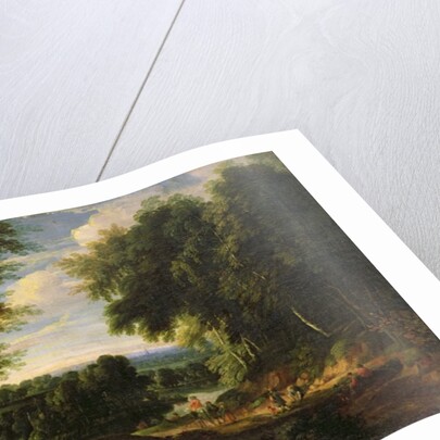 The Road to Boitsfort from Auderghem and the Ten Reuken Pond by Jacques d' Arthois