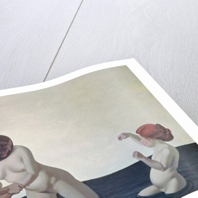 Three Women and a Young Girl Playing in the Water, 1907 by Felix Edouard Vallotton