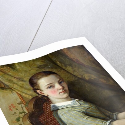 Juliette Courbet 1844 by Gustave Courbet