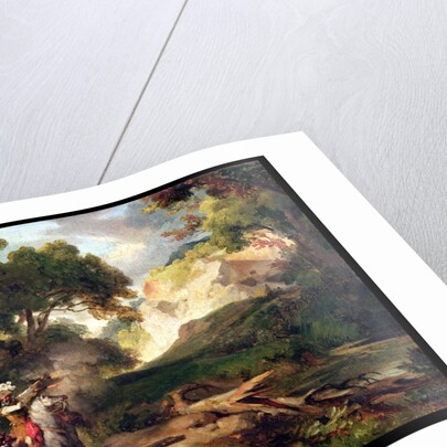 Henri IV and Captain Michau by Achille Etna Michallon