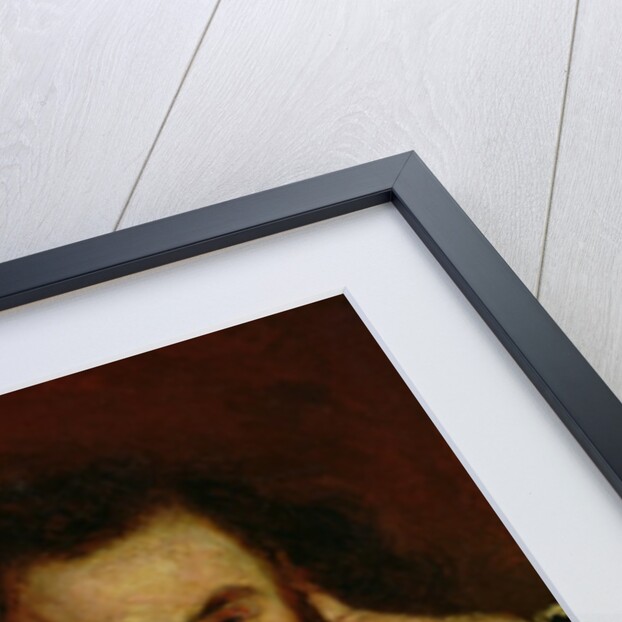 Portrait of Charles Baudelaire 1844 by Emile Deroy