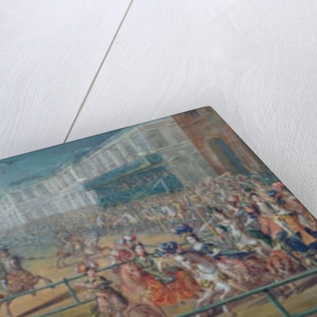 Carousel of Amazons in 1682 by School French