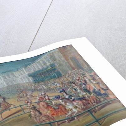 Carousel of Amazons in 1682 by School French