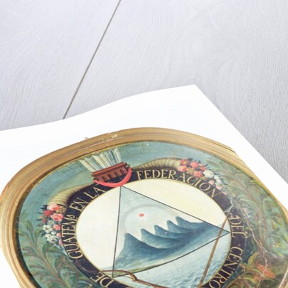 Badge of the Federation of Guatemala, 15th September 1821 by Guatemalan School