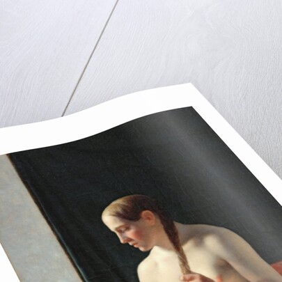 The Model, 1839 by Christoffer-Wilhelm Eckersberg