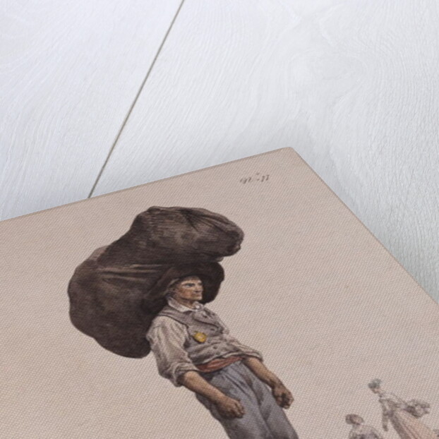 The Collier, number 11 from 'The Cries of Paris' series by Antoine Charles Horace Vernet