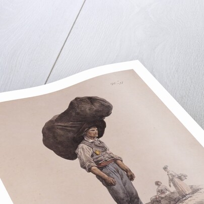 The Collier, number 11 from 'The Cries of Paris' series by Antoine Charles Horace Vernet