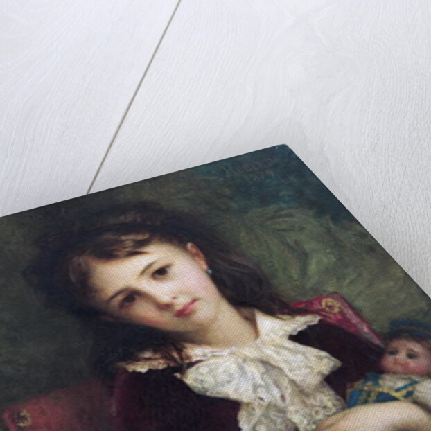 Portrait of Catherine du Bouchage, 1879 by Antoine Auguste Ernest Herbert or Hebert