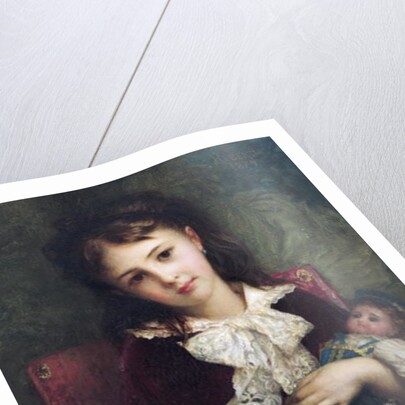 Portrait of Catherine du Bouchage, 1879 by Antoine Auguste Ernest Herbert or Hebert