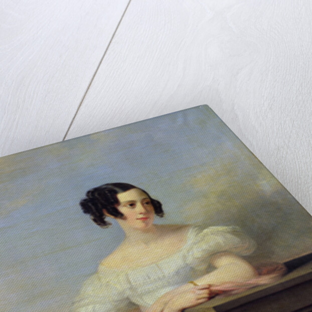 Portrait of Madame Vaussard by Claude-Marie Dubufe