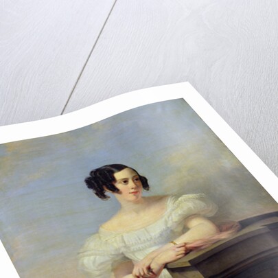 Portrait of Madame Vaussard by Claude-Marie Dubufe