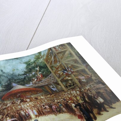 The Fair at Saint-Cloud, c.1920 by Jean Veber