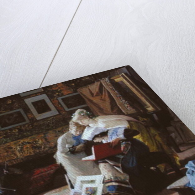 The Artist's Studio by Lorenzo Valles