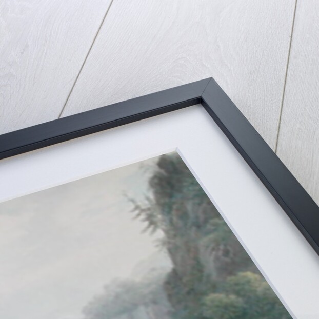 Mountainous Landscape with a Torrent, 1825 by Christian Brune