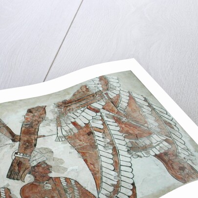 Investiture of the king by the goddess Ishtar by Mesopotamian Mesopotamian