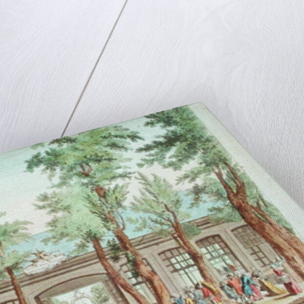 The Grand Cafe Royal d'Alexandre, Boulevard du Temple, Paris by French School