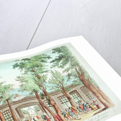 The Grand Cafe Royal d'Alexandre, Boulevard du Temple, Paris by French School