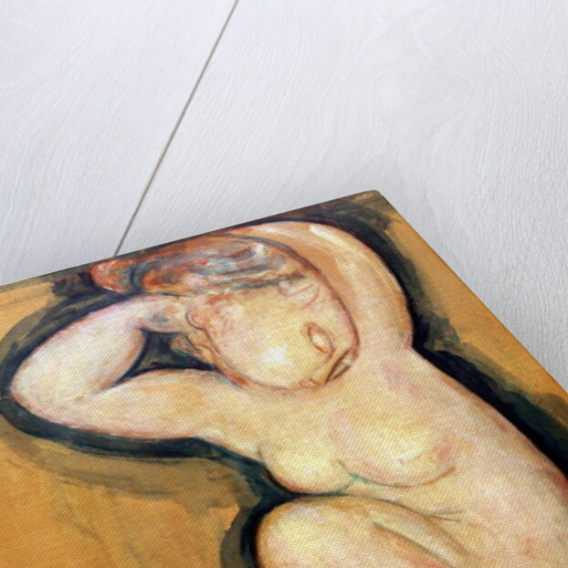 Caryatid, c.1913-14 by Amedeo Modigliani